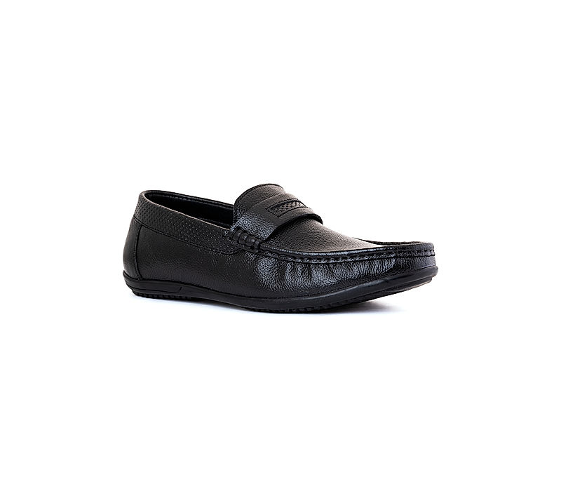 KHADIM British Walkers Black Leather Loafers Casual Shoe for Men (1915146)