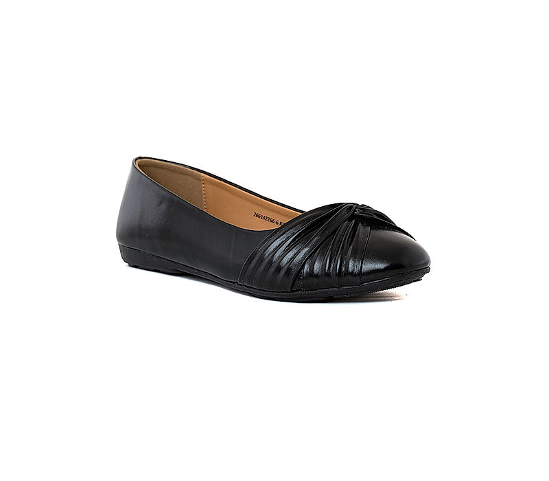 KHADIM Black Ballerina Casual Shoe for Women (2661426)
