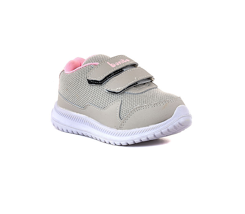 KHADIM Bonito Grey Outdoor Sports Shoes for Kids - 2-4.5 yrs (2943575)