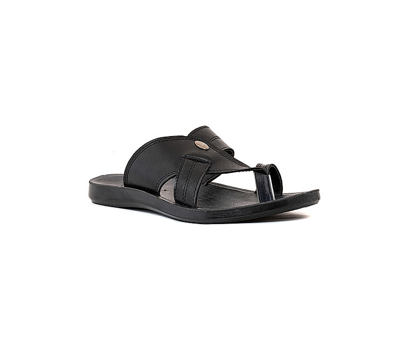 KHADIM Black Casual Slip On Sandal for Men (4731616)