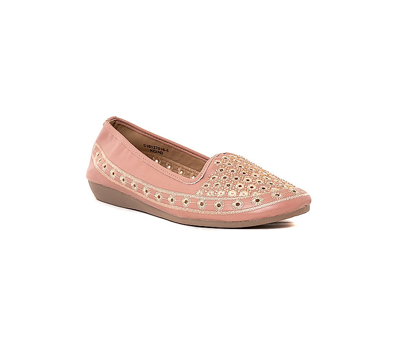 KHADIM Pink Ballerina Casual Shoe for Women (5161275)