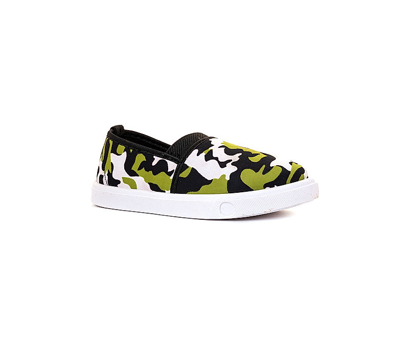 KHADIM Pedro Green Slip On Canvas Shoe Sneakers for Boys - 5-13 yrs (2943507)