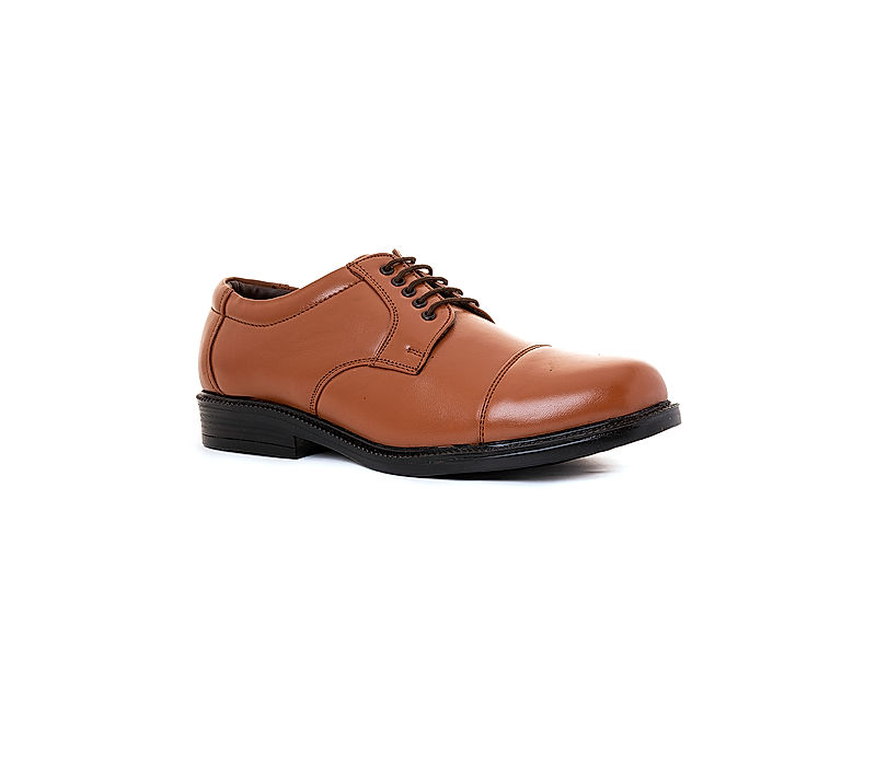 KHADIM Brown Leather Formal Derby Shoe for Men (5180383)