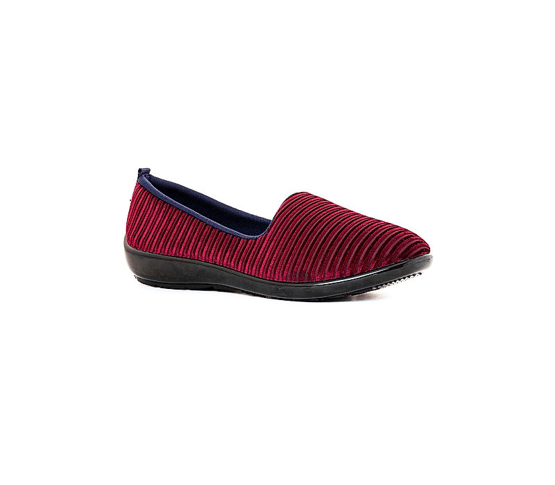 KHADIM Maroon Red Slip On Casual Shoe for Women (5260595)