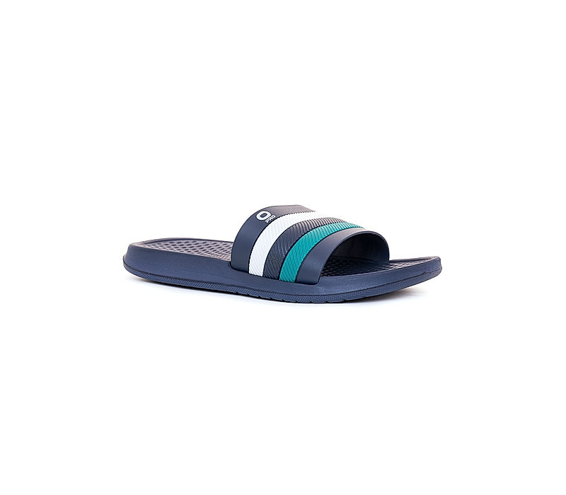 KHADIM Pro Navy Blue Washable Mule Slide Slippers for Men (6760219)