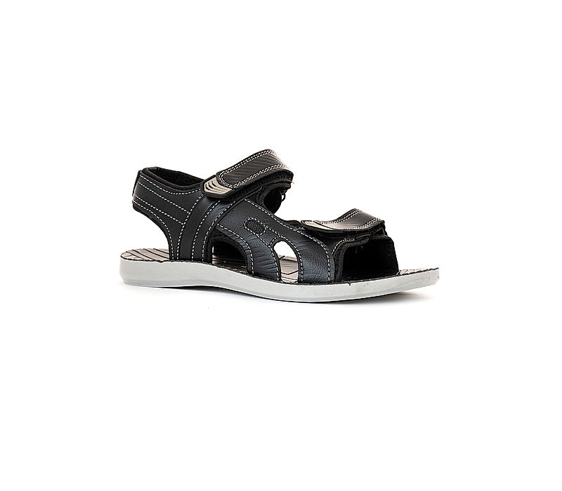KHADIM Black Floaters Kitto Sandal for Men (4731076)