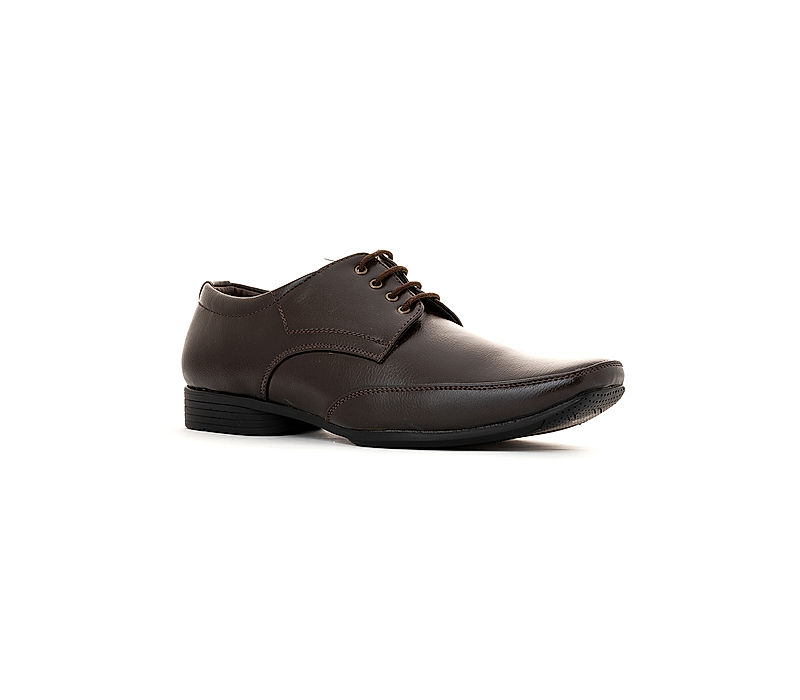 KHADIM Brown Formal Derby Shoe for Men (5020124)