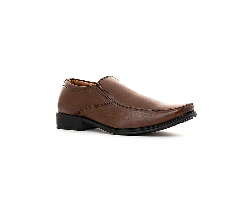 KHADIM Brown Formal Slip On Shoe for Men (5020133)