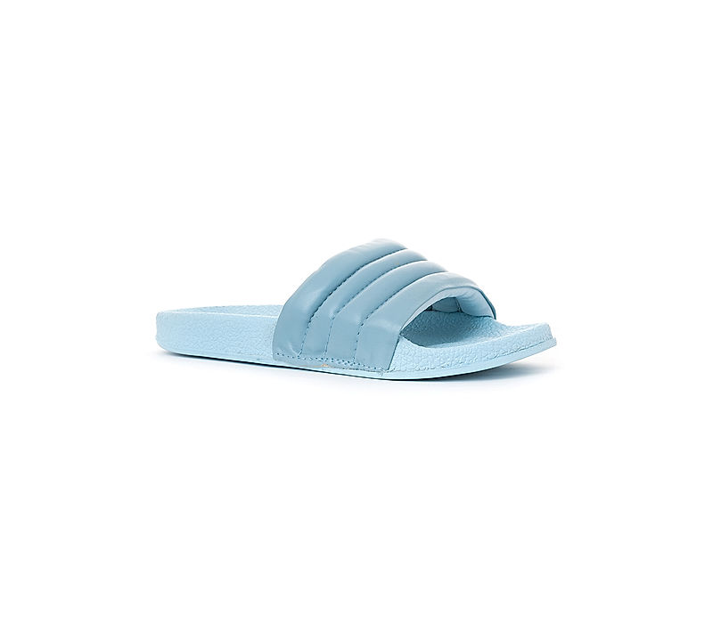 KHADIM Waves Blue Casual Mule Slide Slippers for Women (6960042)