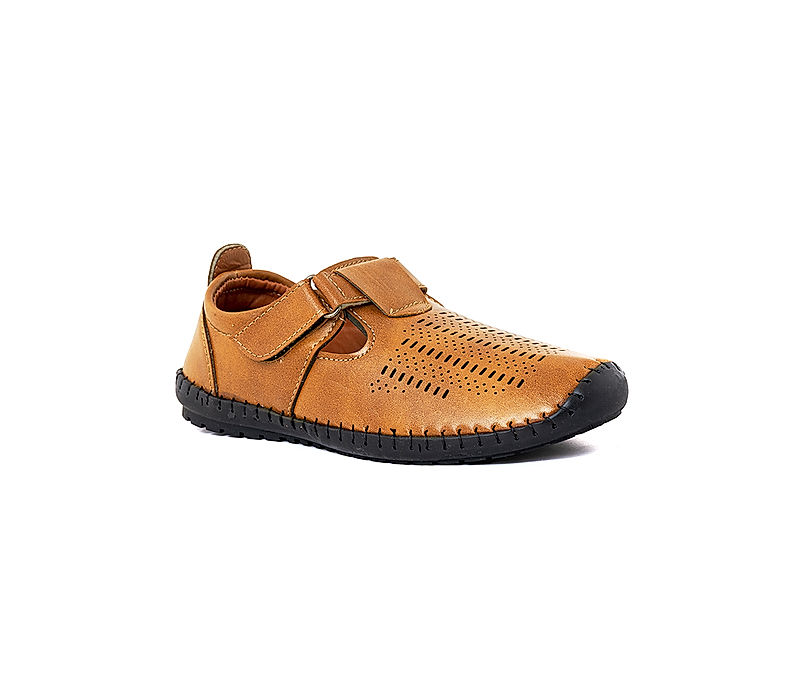 KHADIM Pedro Brown Casual Sandal Shoe for Boys - 8-13 yrs (5240443)