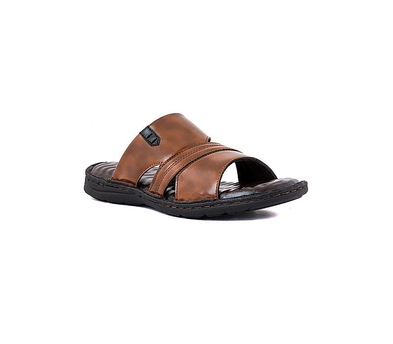 KHADIM Softouch Brown Casual Mule Slip On Sandal for Men (5241053)