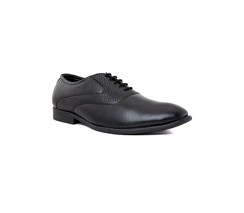 KHADIM Lazard Black Leather Formal Oxford Shoe for Men (2593226)