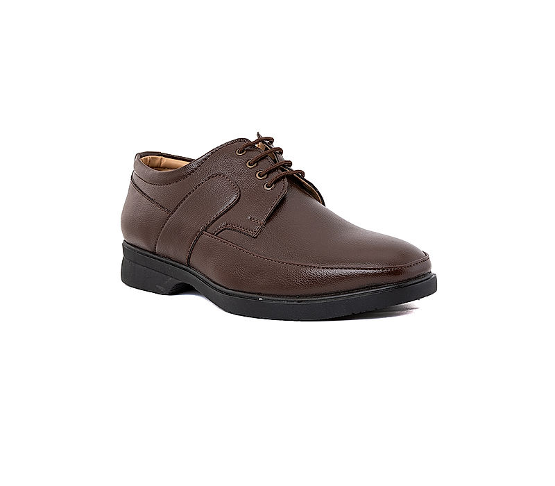 KHADIM Brown Formal Derby Shoe for Men (2832504)