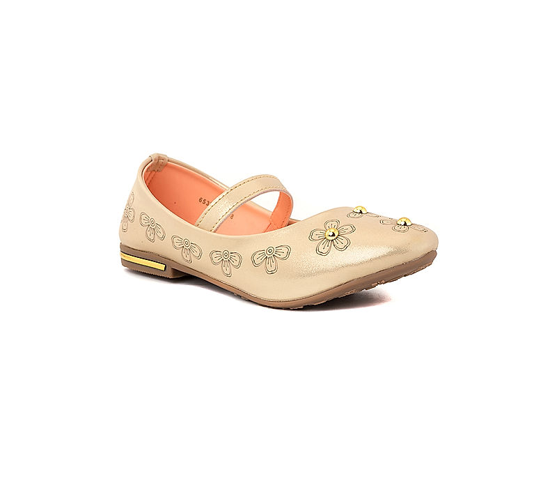 KHADIM Adrianna Beige Mary Jane Casual Shoe for Girls - 4.5-12 yrs (6537808)