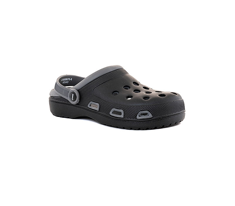 KHADIM Pro Black Washable Clog Sandal for Men (6700086)