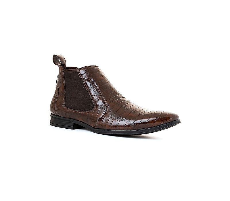 KHADIM Lazard Brown Chelsea Boots Casual Shoe for Men (2593134)