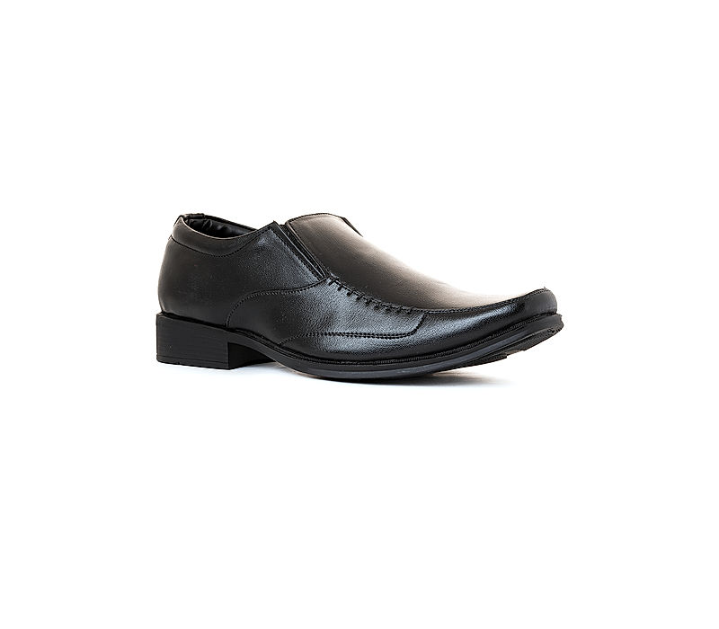 KHADIM Black Formal Slip On Shoe for Men (5020146)