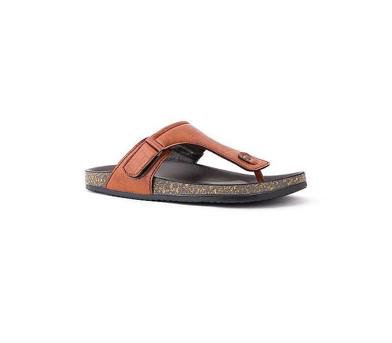 KHADIM Lazard Brown Casual Slip On Sandal for Men (5240403)