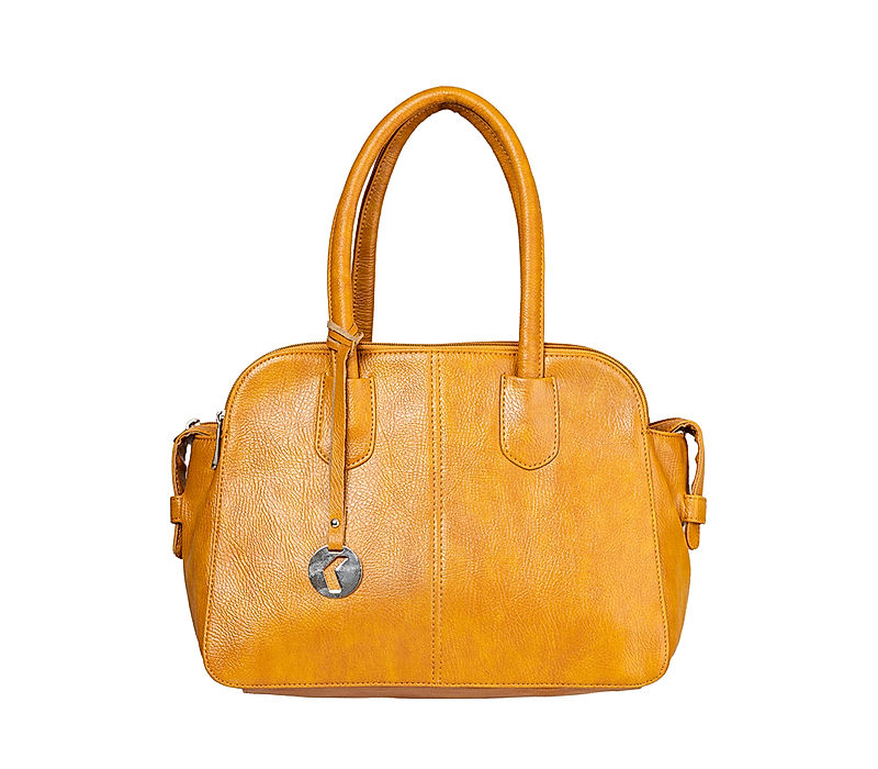 Khadim Mustard Yellow Handbag for Women (5210138)