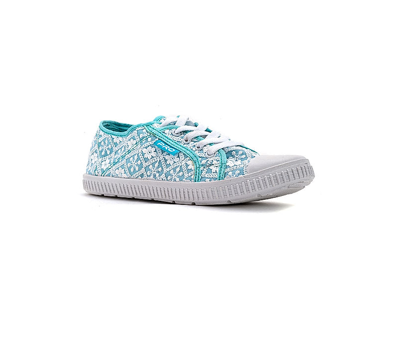 KHADIM Pro Turquoise Casual Canvas Shoe Sneakers for Women (5198819)