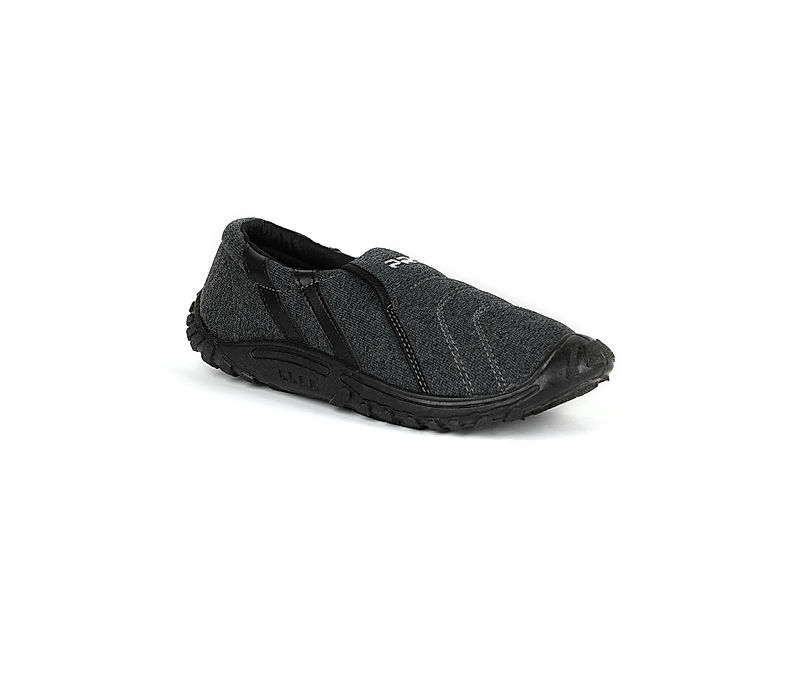 KHADIM Pro Black Slip On Canvas Shoe for Men (3901416)