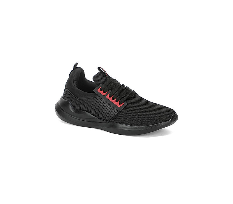 KHADIM Pro Black Running Sports Shoes for Men (5191226)