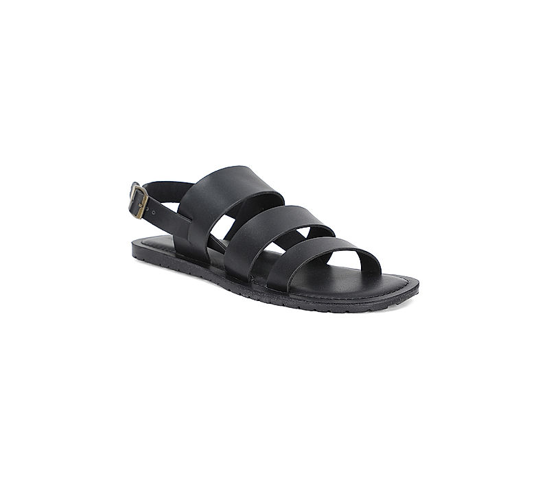 KHADIM Lazard Black Casual Sandal for Men (6550036)