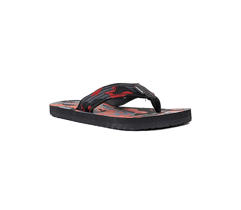 KHADIM Pro Black Casual Slippers for Men (6020355)