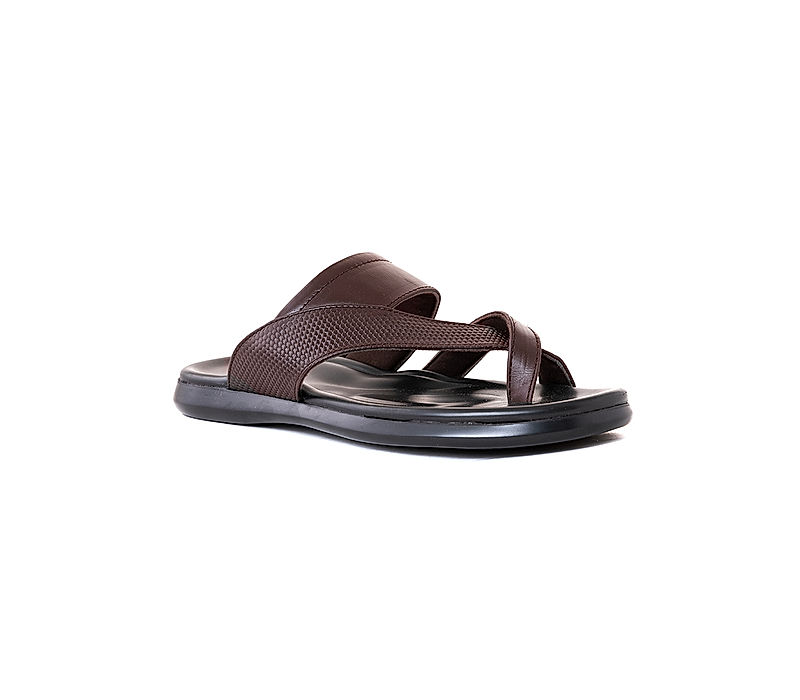 KHADIM Lazard Brown Casual Slip On Sandal for Men (7430053)