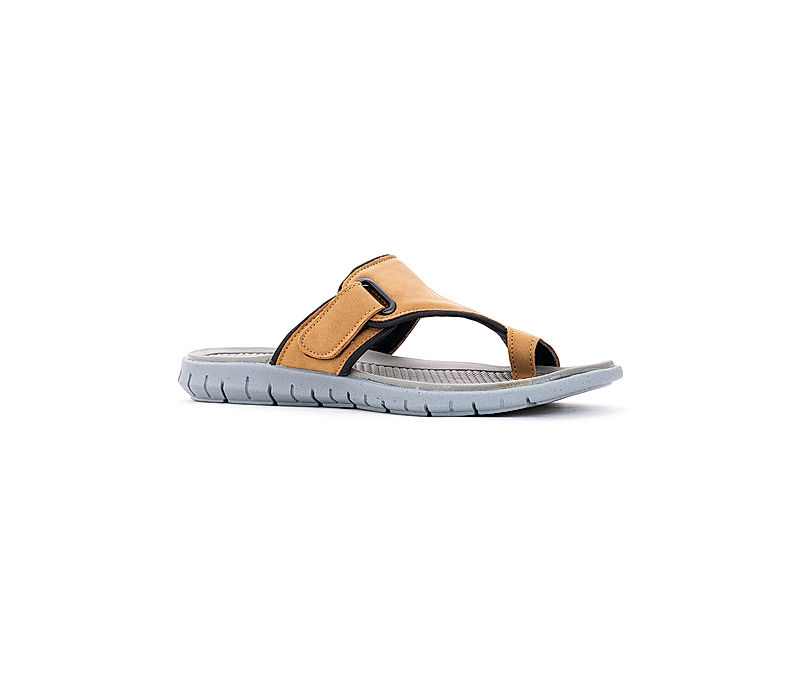 KHADIM Softouch Brown Casual Slip On Sandal for Men (7281513)
