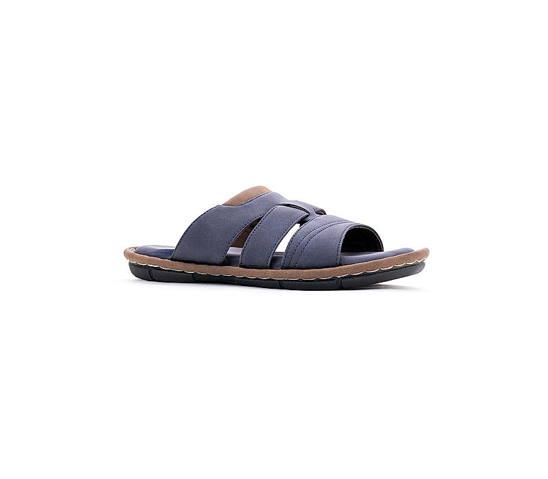 KHADIM Softouch Blue Casual Mule Slip On Sandal for Men (9466489)