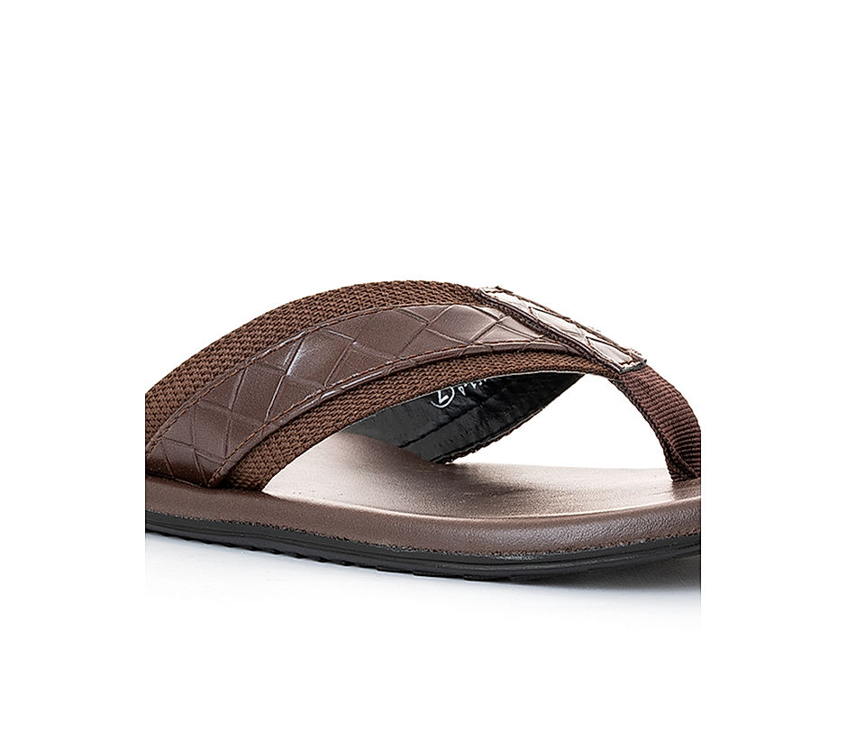 Buy Khadim Brown Flip Flops for Men Online at Khadims 15186515140