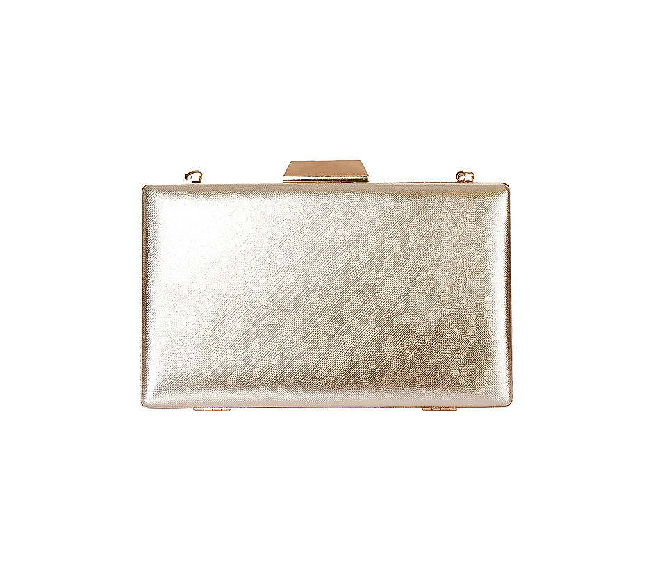 Gold minaudiere best sale