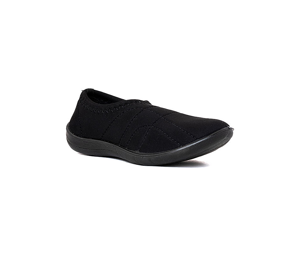 Black casual slip on shoes womens sales