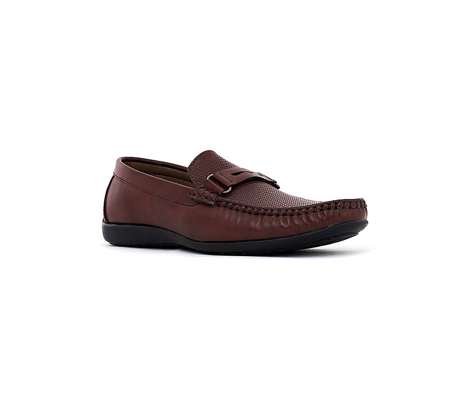 KHADIM Lazard Brown Horsebit Loafers Casual Shoe for Men 2590054