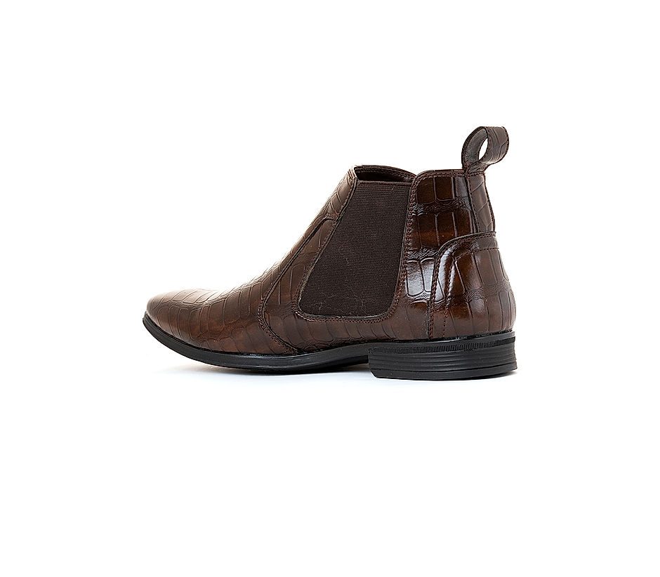 KHADIM Lazard Brown Chelsea Boots Casual Shoe for Men (2593134)