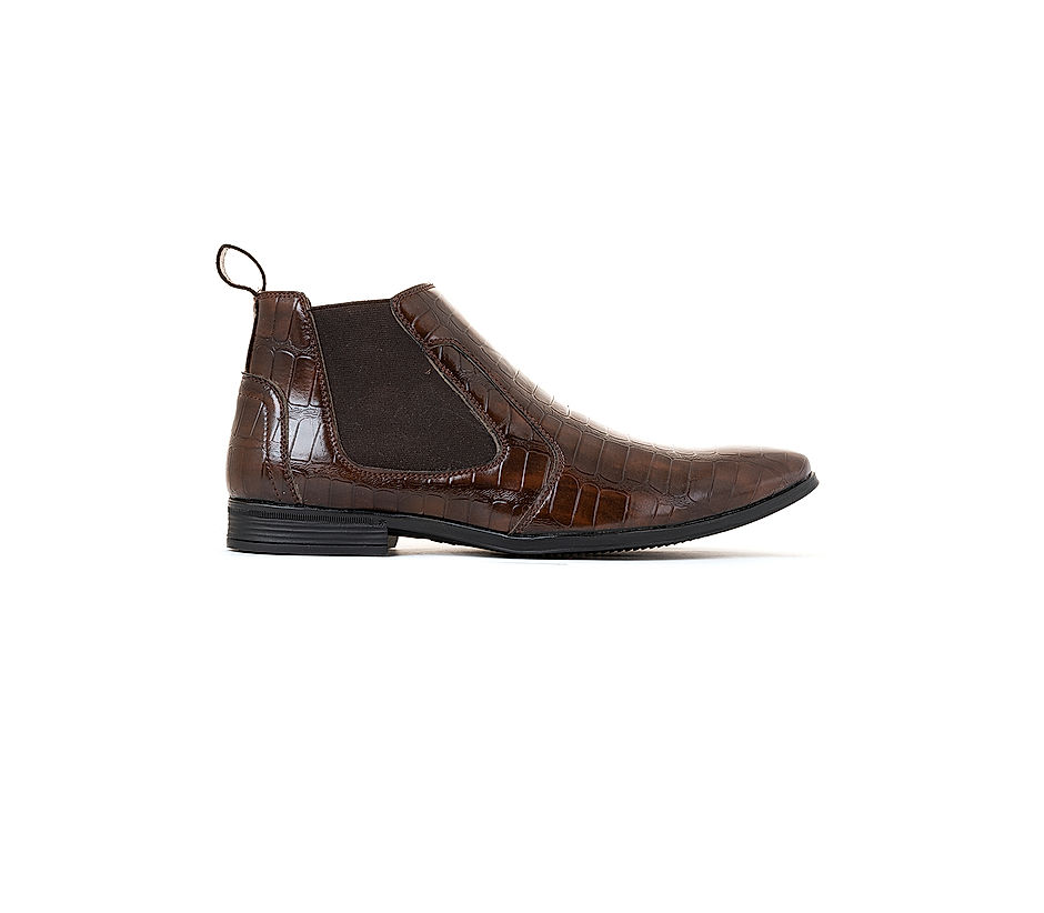 KHADIM Lazard Brown Chelsea Boots Casual Shoe for Men (2593134)
