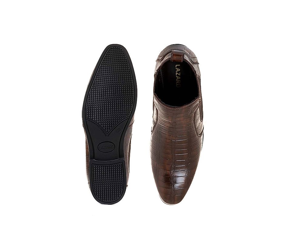 KHADIM Lazard Brown Chelsea Boots Casual Shoe for Men (2593134)