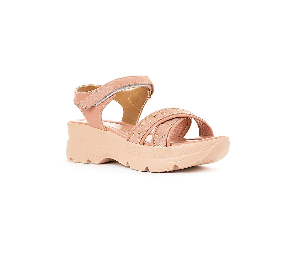 Buy Adrianna Pink Heel Sandal for Girls 7.5 12 yrs Online at Khadims 27463127450