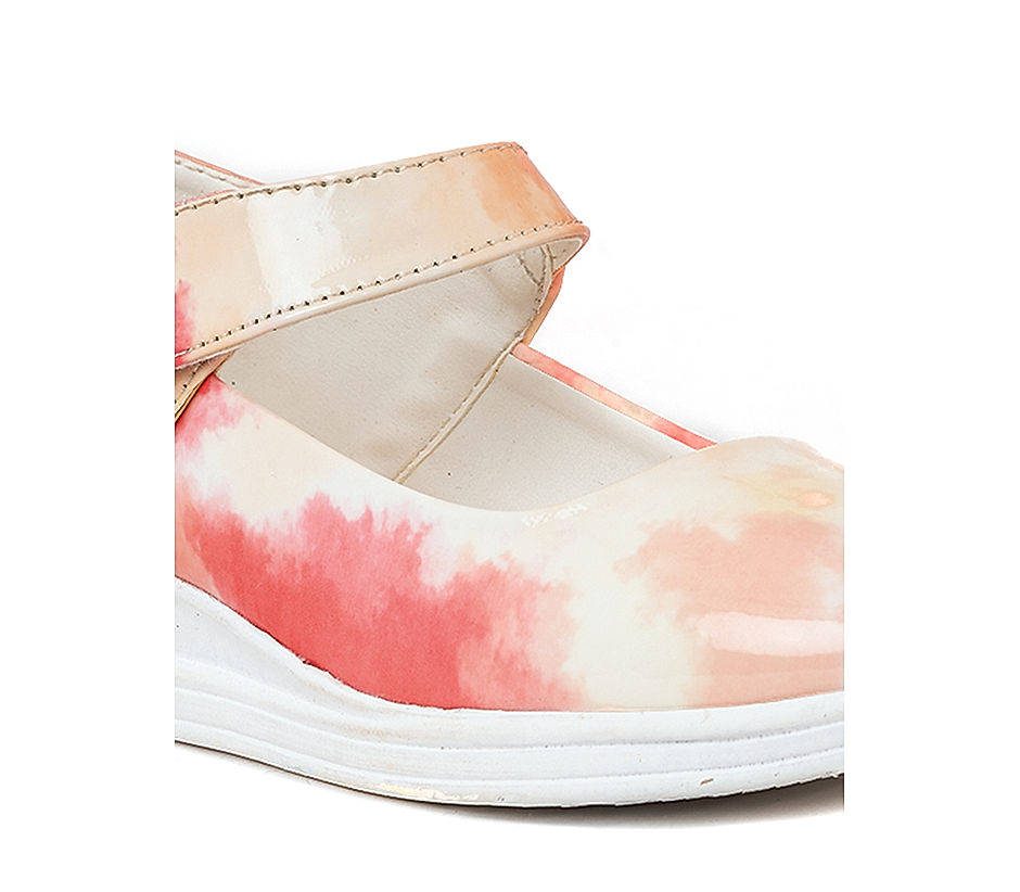 KHADIM Adrianna Peach Mary Jane Casual Shoe for Girls - 4.5-12 yrs (2746330)