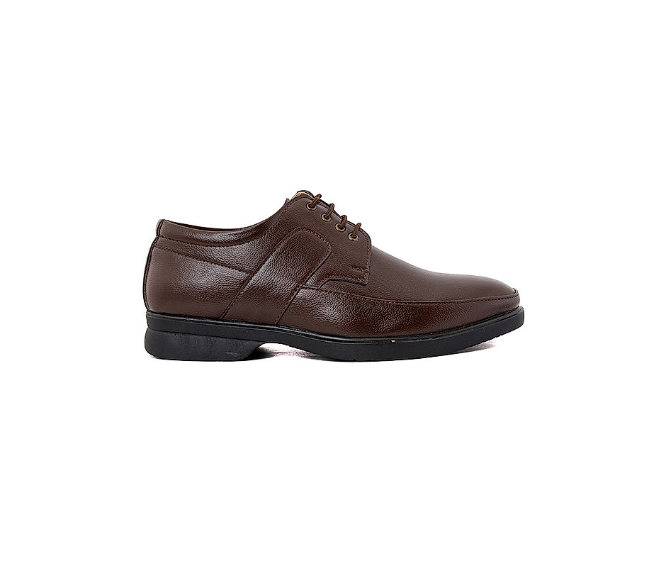 KHADIM Brown Formal Derby Shoe for Men (2832504)