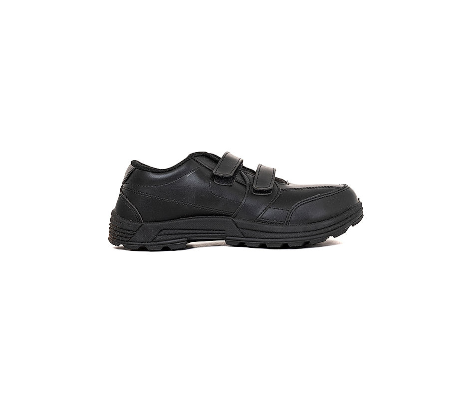 KHADIM Black School Sports Shoes for Boys - 2-3.5 yrs (2893326)