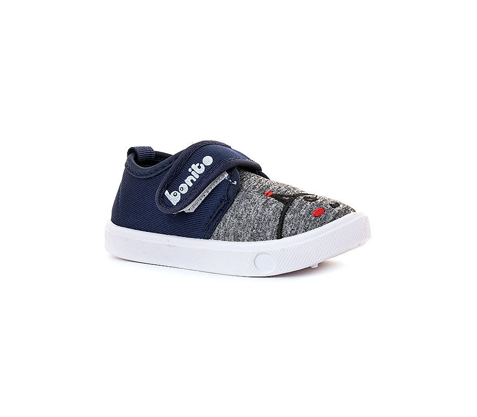 Bonito Navy Blue Casual Sneakers for Kids 2 4.5 yrs