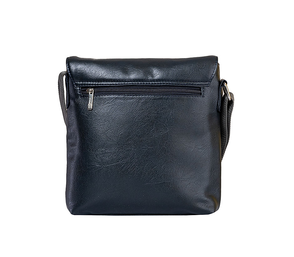 Mens blue messenger bag sales