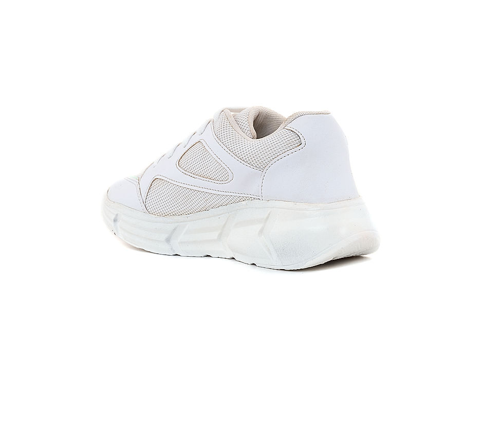KHADIM Adrianna White Outdoor Sports Shoes for Girls 7.5 12 yrs 381
