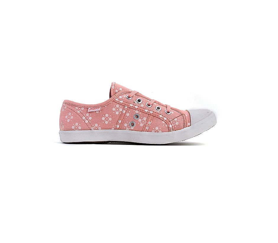 KHADIM Pro Pink Plimsoll Canvas Shoe for Women (4061425)