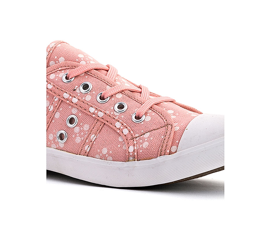 KHADIM Pro Pink Plimsoll Canvas Shoe for Women (4061425)