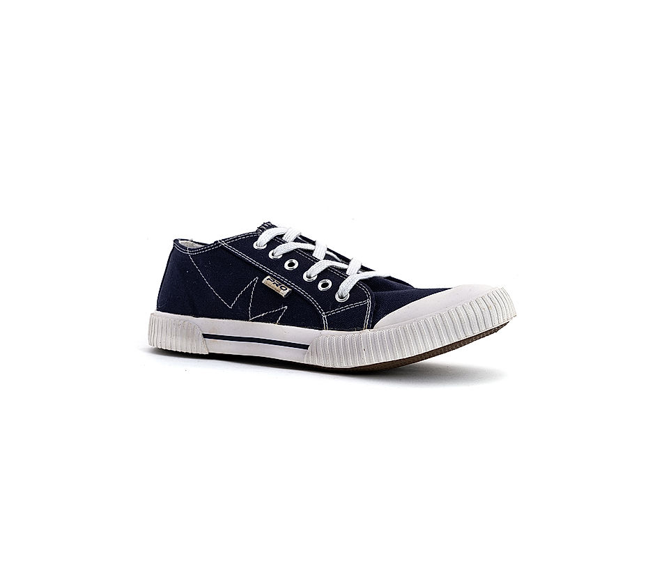 Pro Navy Blue Plimsoll Casual Canvas Shoe for Women