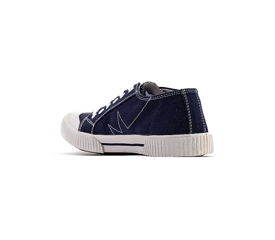 Pro Navy Blue Plimsoll Casual Canvas Shoe for Women