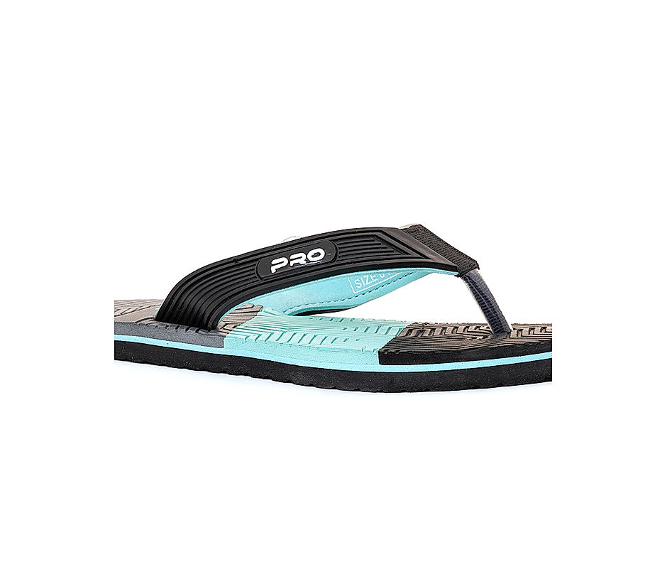 KHADIM Pro Black Indoor Slippers for Men 4132036
